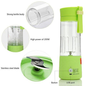 Portable USB Electric Juicer Bottle Blender