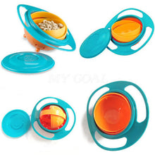 360 Rotate Spill-Proof Bowl for Kids